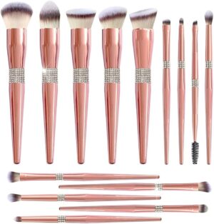 BROCHAS ORO ROSA 16 UNDS